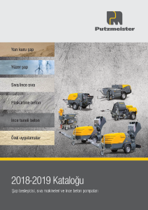 Makine Kataloğu TR